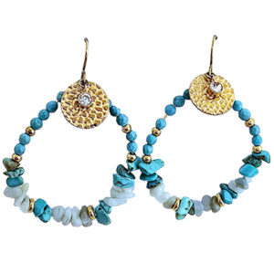 Mermaid créole turquoise