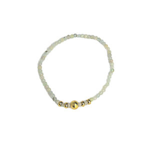 Golden ball stretch blanc